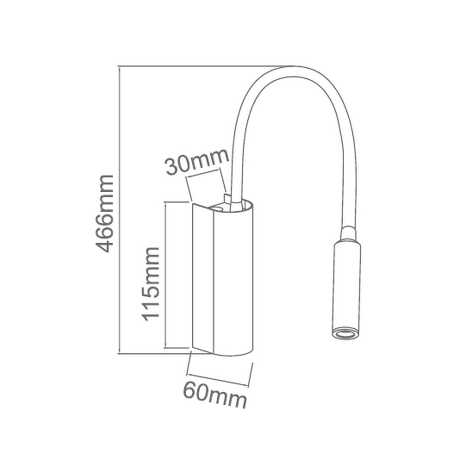 Applique murale LED Nuto