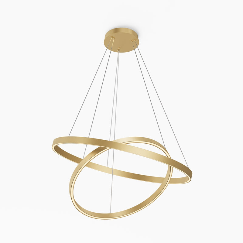 Rim Suspension luminaire doré