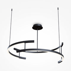 Line Suspension luminaire noir