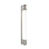 Applique murale LED Omi 60 chromée, verre, IP44