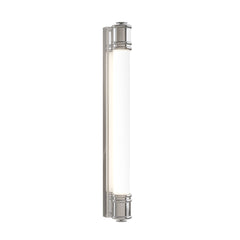 Applique murale LED Omi 60 chromée, verre, IP44