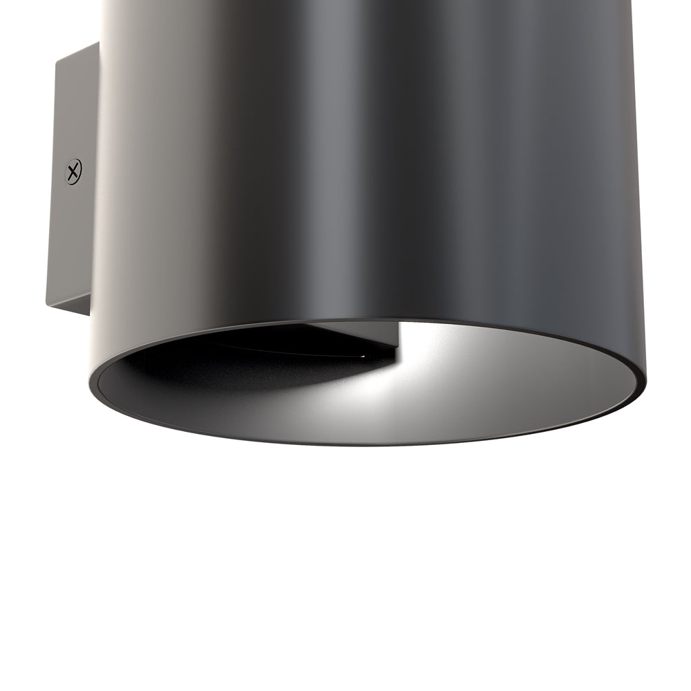 Rond Applique Murale noir