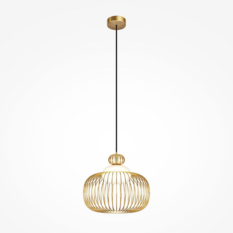 Levitation Suspension luminaire doré