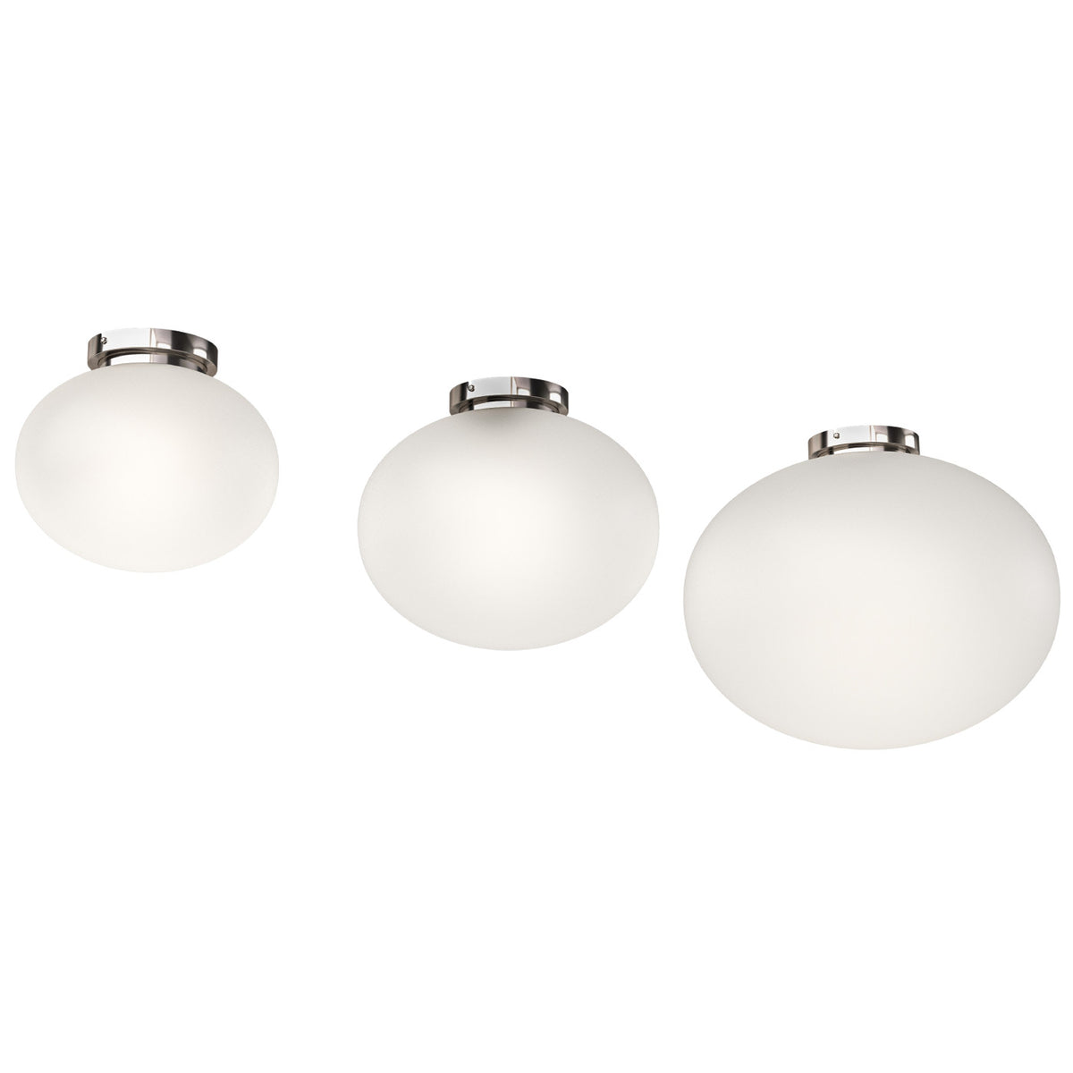 Plafonnier Palla 30, verre