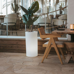 Jardinière lumineuse cylindrique Palma 70
