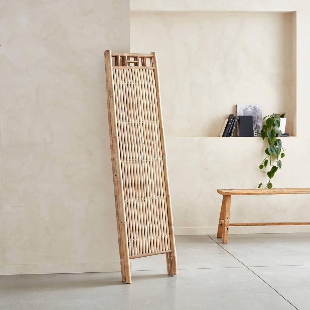 Paravent Bambou Pliable Fidji | Rhum - Designix Parevent