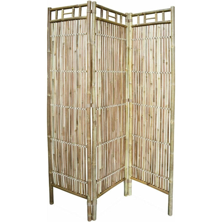 Paravent Bambou Pliable Fidji | Rhum - Designix Parevent