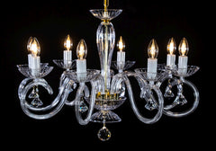 Lustre en verre transparent EL2248023