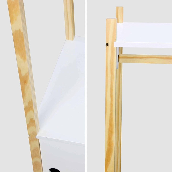 Penderie Enfants Pin Naturel | Yoko - Designix Dressing