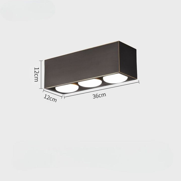 Petit Plafonnier Design | Zephyr Sky | Designix - Plafonnier 3 Lumières | Noir Blanc Chaud  - https://designix.fr/
