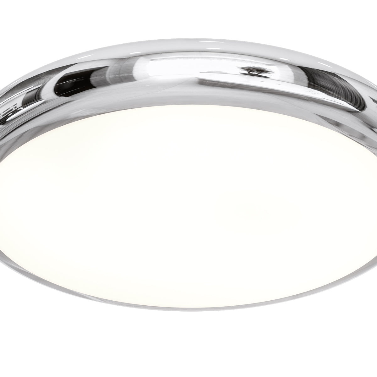 Plafonnier LED Piatto 80 chromé