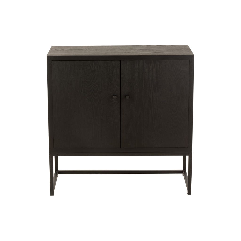 Placard Bois Métal Noir - Designix