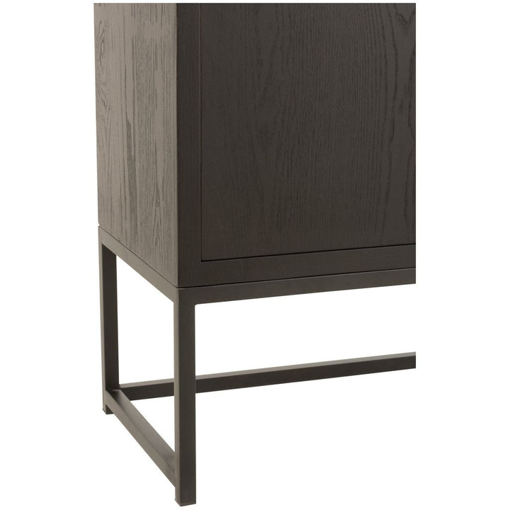 Placard Bois Métal Noir - Designix