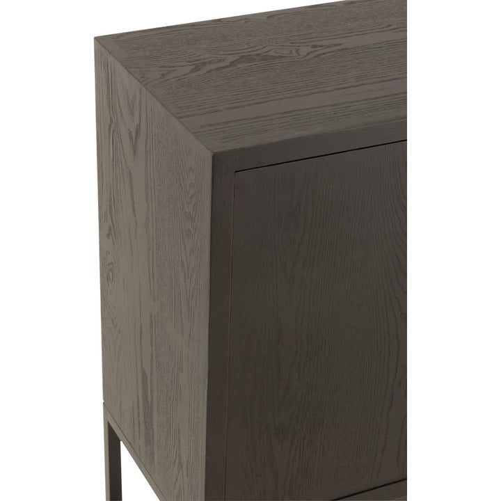 Placard Bois Métal Noir - Designix
