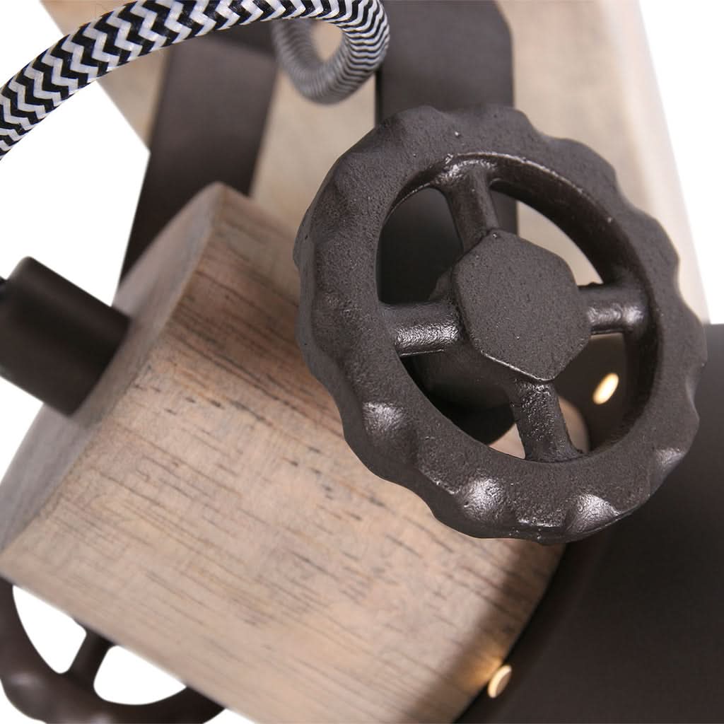 Plafonnier Gearwood 2133A Anthracite | Designix - - https://designix.fr