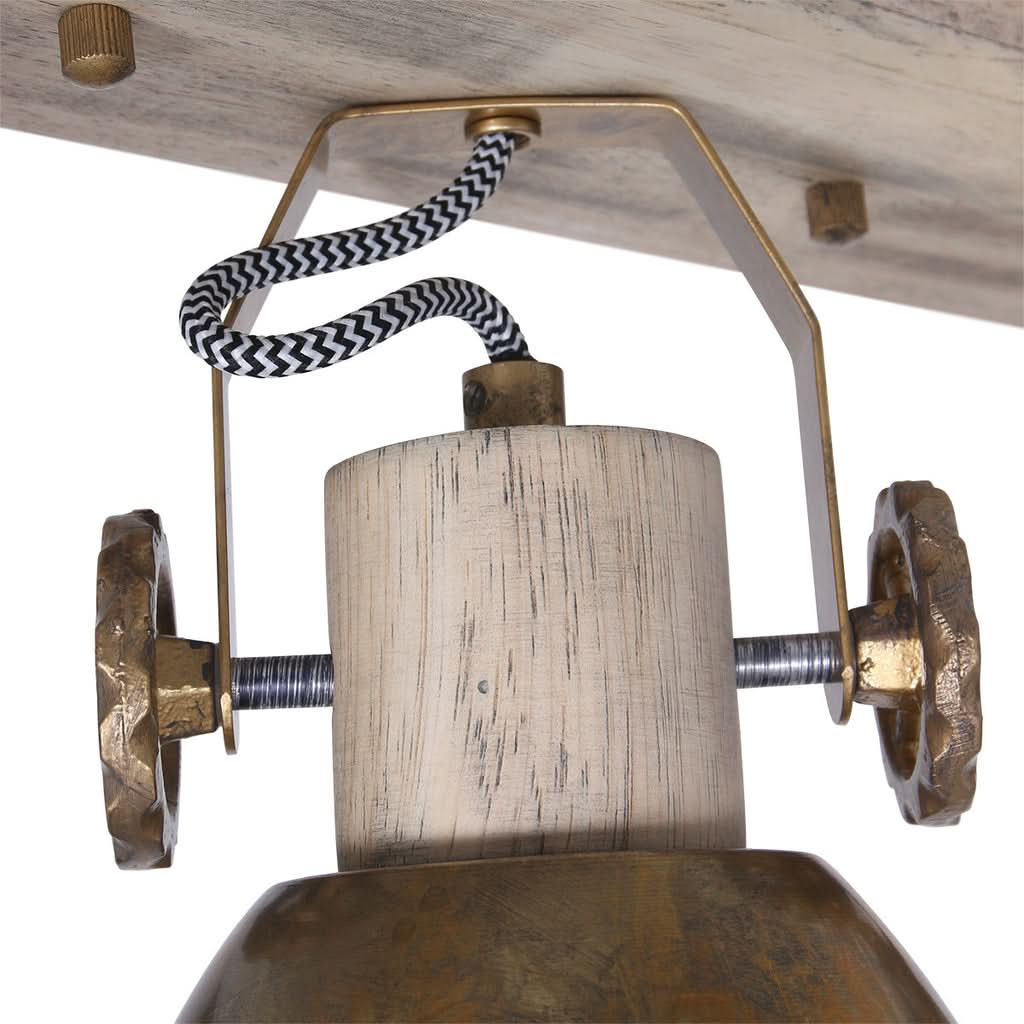 Plafonnier Gearwood 2133BR Bronze | Designix - - https://designix.fr