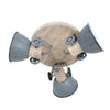 Plafonnier Bois Gris Gearwood