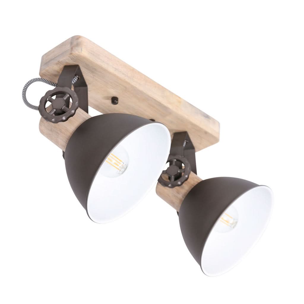 Plafonnier Gearwood 7969A Anthracite | Designix - - https://designix.fr
