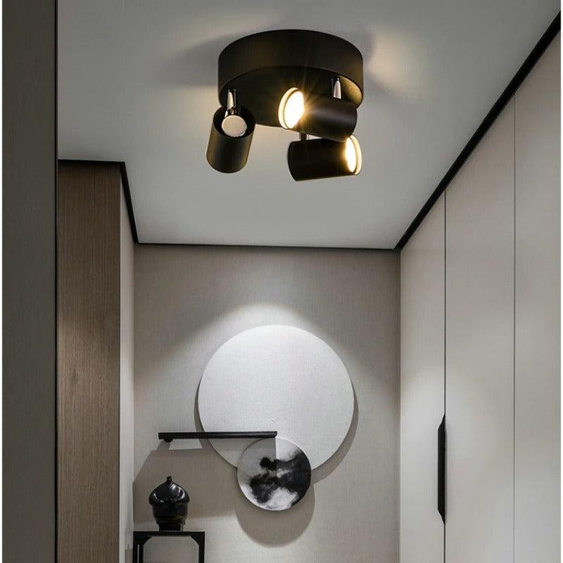 Plafonnier Contemporain | Ural - Designix Plafonnier Noir
