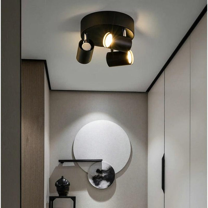 Plafonnier Contemporain | Ural - Designix Plafonnier Noir