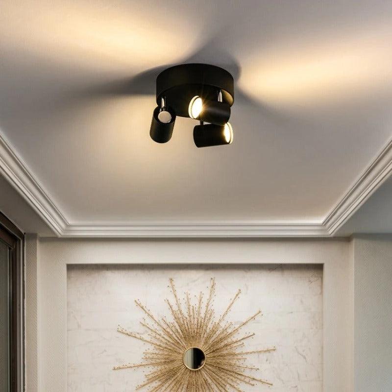 Plafonnier Contemporain | Ural - Designix Plafonnier Noir