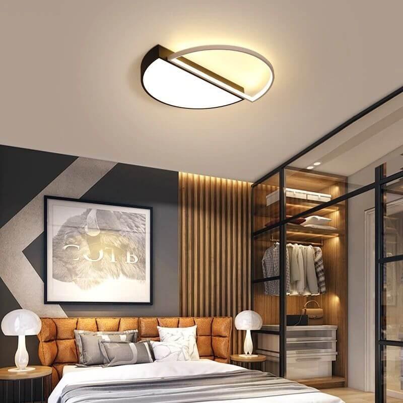 Plafonnier LED Chambre | Pira - Designix Plafonnier Blanc 45 cm