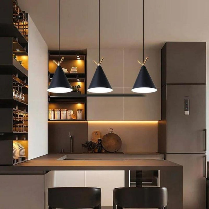 Plafonnier LED Cuisine | Tora - Designix Plafonnier Noir