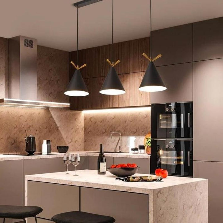 Plafonnier LED Cuisine | Tora - Designix Plafonnier Noir