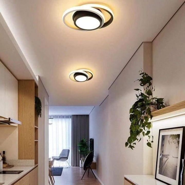 Plafonnier LED Noir | Rora - Designix Plafonnier Noir