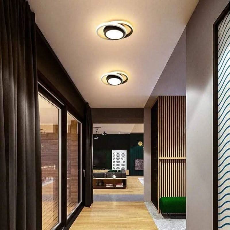 Plafonnier LED Noir | Rora