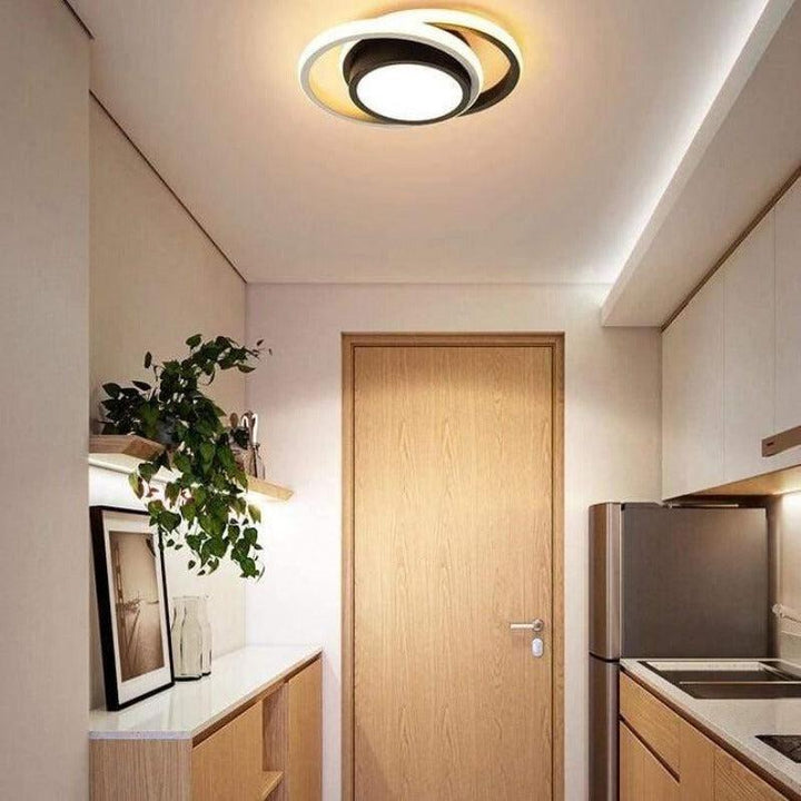 Plafonnier LED Noir | Rora - Designix Plafonnier Noir