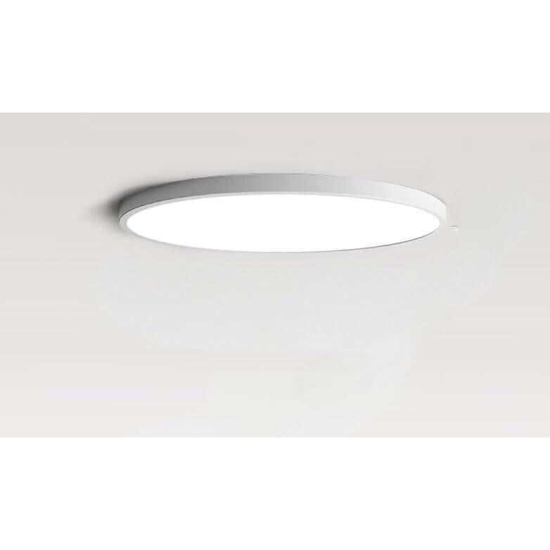 Plafonnier Led Ultrafin Moderne | Brume - Designix Plafonnier Noir | 48W Blanc Froid