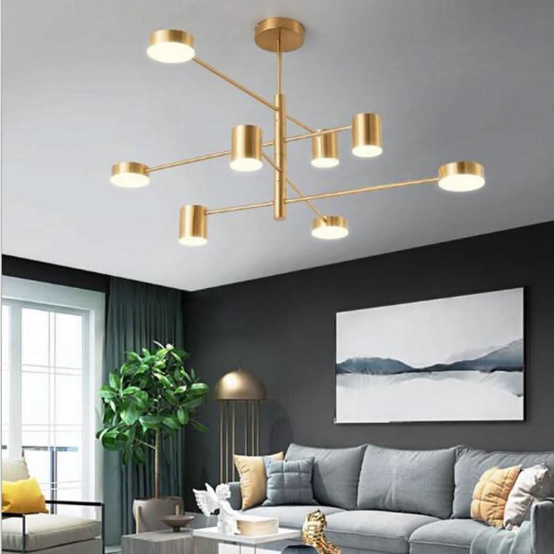 Plafonnier Lustre | Wira - Designix Lustre Or