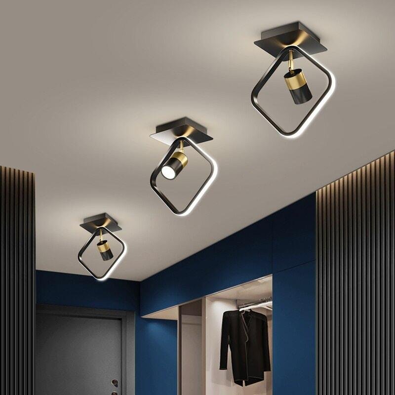Plafonnier Moderne | Elega Glow - Designix Plafonnier Rond Blanc Chaud