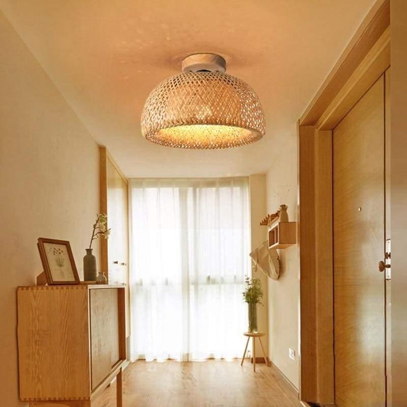 Plafonnier Naturel | Nilo - Designix Plafonnier Bambou