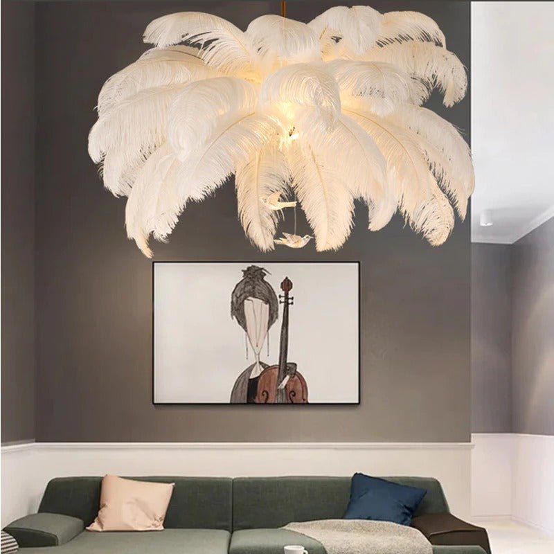 Plafonnier Nuage | Fola - Designix Plafonnier Blanc/Or 55 cm