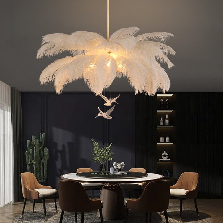 Plafonnier Nuage | Fola - Designix Plafonnier Blanc/Or 60 cm