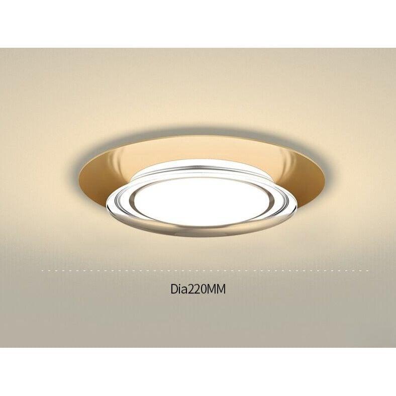 Plafonnier Rond | Étoile Radieuse | Designix - Plafonnier Or | Plafonnier Rond Blanc Chaud  - https://designix.fr/