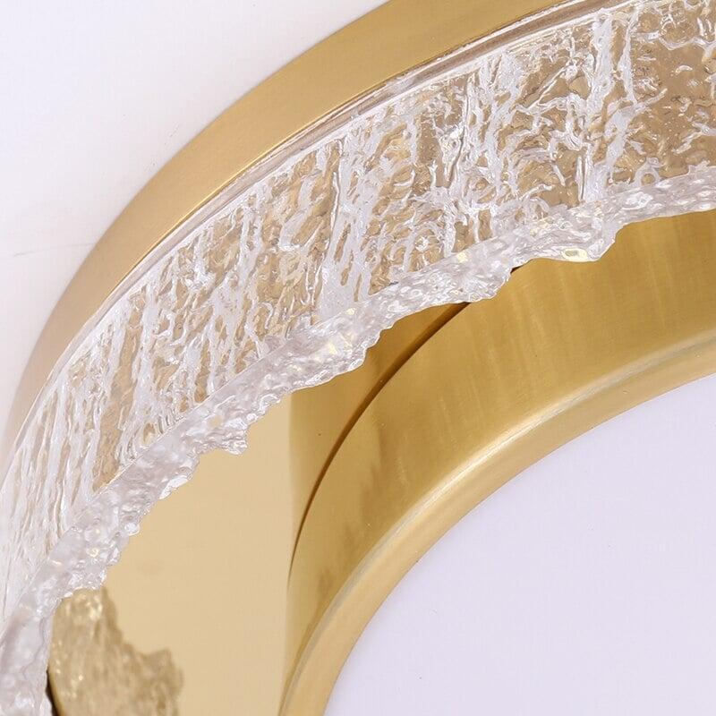 Plafonnier Rond | Odyssia Beam - Designix Plafonnier Diamètre 40cm Blanc Chaud