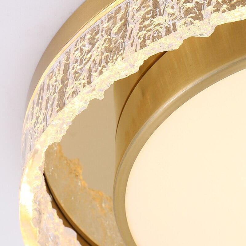 Plafonnier Rond | Odyssia Beam - Designix Plafonnier Diamètre 40cm Blanc Chaud