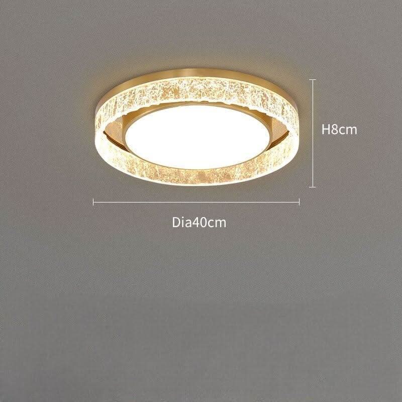 Schéma de dimensions indiquant un diamètre de 40 cm et une hauteur de 8 cm