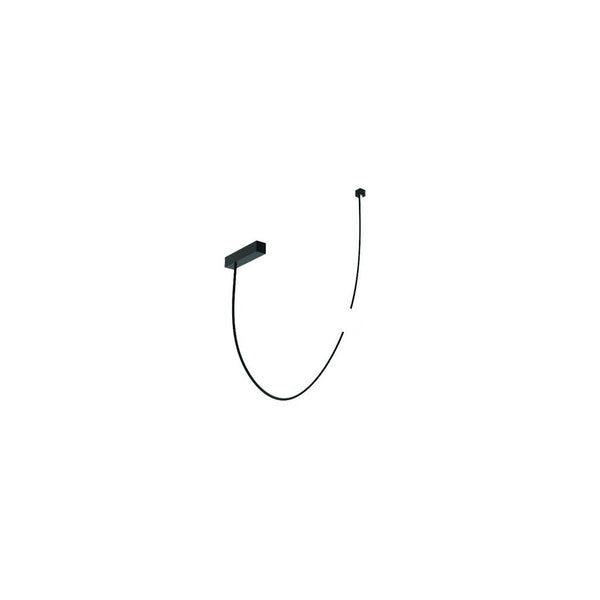 Plafonnier ZAMBELIS 18W DESIGN Noir Mat 22249
