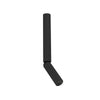 Plafonnier ZAMBELIS 30cm 5W DESIGN Noir Sable S219