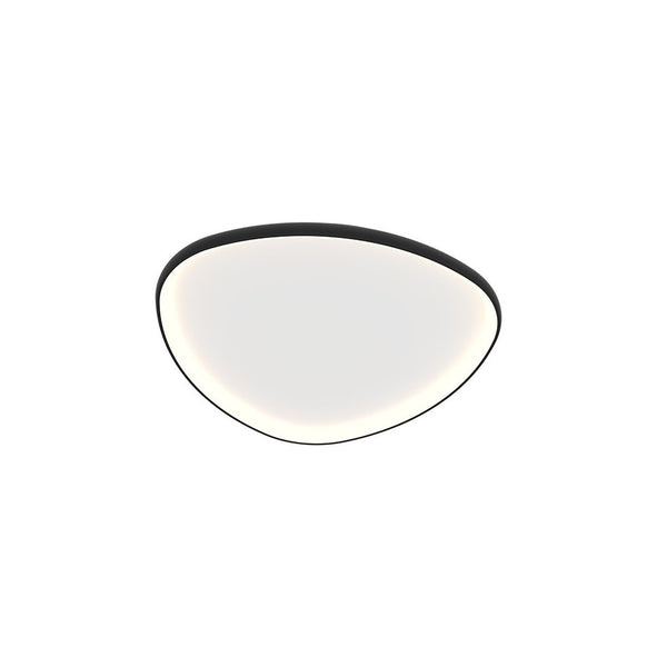 Plafonnier ZAMBELIS 39W Dimmable DESIGN Noir Mat 23090