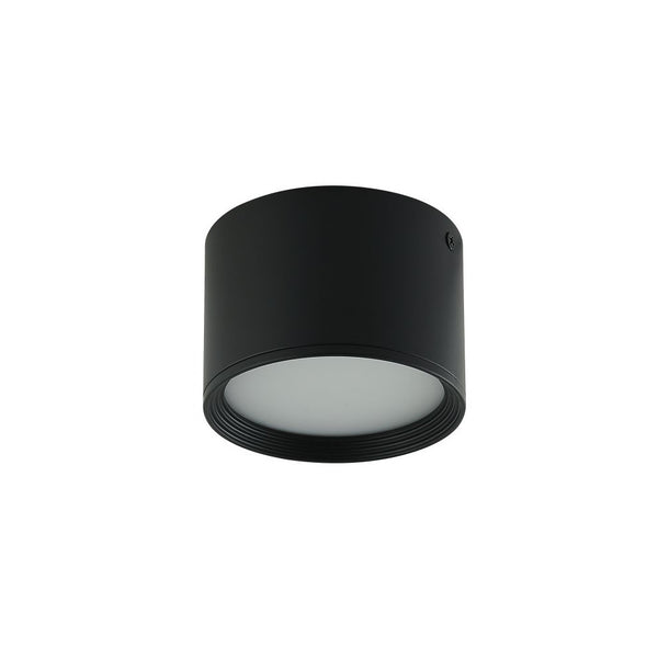 Plafonnier ZAMBELIS D110 8W DESIGN Noir Sable 22134
