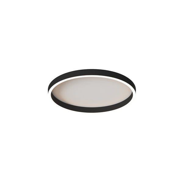 Plafonnier ZAMBELIS D400 27W CCT Dimmable DESIGN Noir Brosse 25163