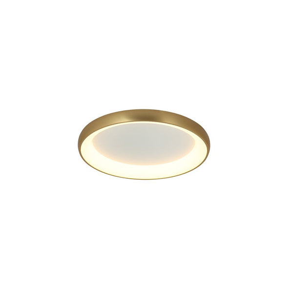Plafonnier ZAMBELIS D400 32W Dimmable DESIGN Or Brosse Mat 2042
