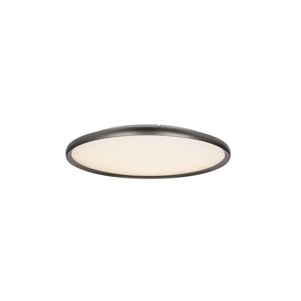 Plafonnier ZAMBELIS D600 42W CCT Dimmable DESIGN Gris Brosse 25190