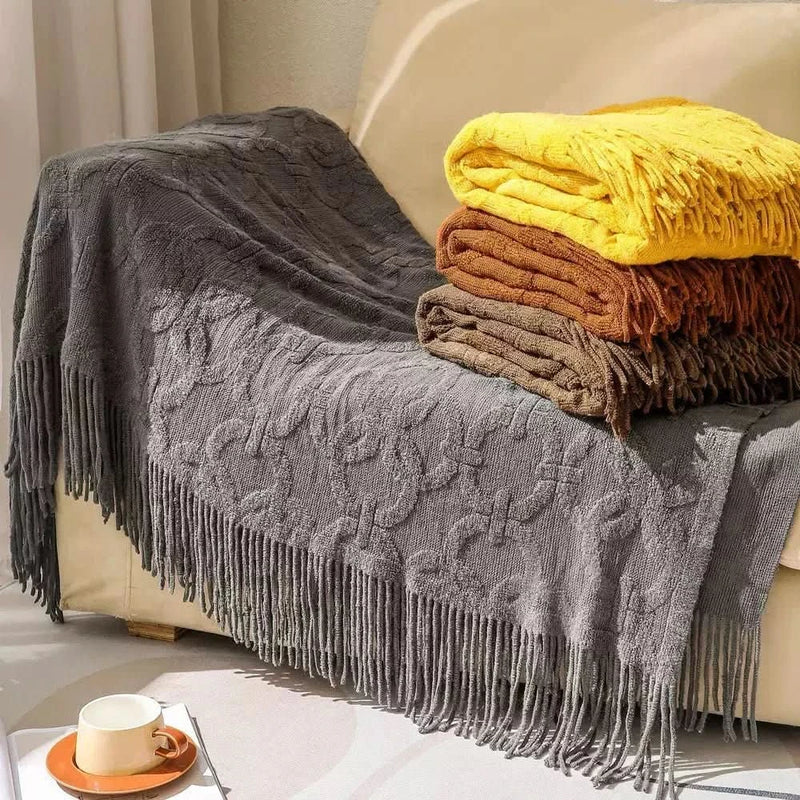 Plaid Chaud et Doux | Chaleur Texturée