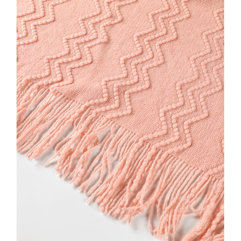 Plaid Fin Canapé | Douceur de Rosée - Designix Plaid Beige 127x172cm